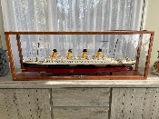 vitrine voor lego titanic